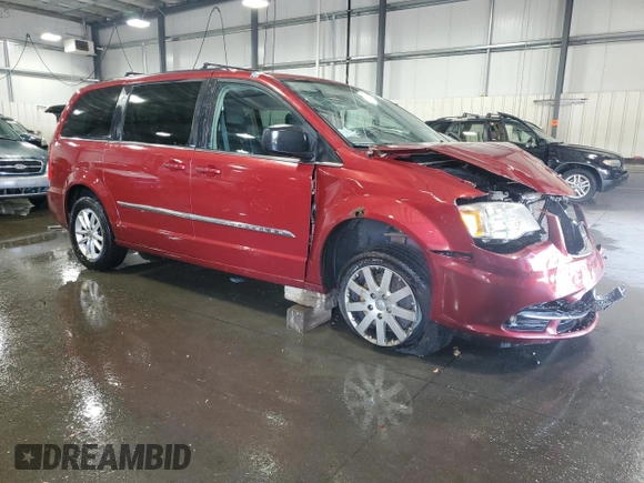 2013 Chrysler Town & Country Touring with VIN 2C4RC1BG5DR776649, listed as a Copart auction lot 66881684 with 271,003 mi miles and Salvage Title. Bid and sale history available at DreamBid. Image 4.