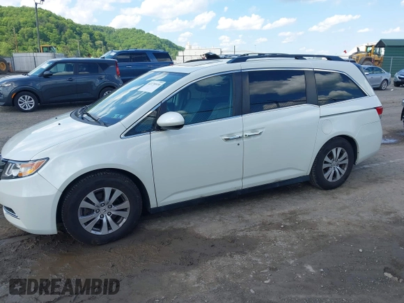 2015 Honda Odyssey EX-L z VIN 5FNRL5H63FB010424, wystawiony jako IAAI lot #42270930 z przebiegiem 72 025 mil mil oraz . Historia ofert i sprzedaży dostępna na DreamBid. Obrazek 14.