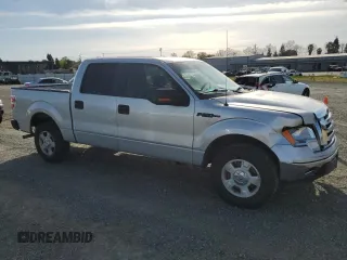 2012 Ford F-150 XL with VIN 1FTEW1CM6CFB95371, listed as a Copart auction lot 49533225 with 137,582 mi miles and Salvage Title. Bid and sale history available at carsss.com. Image 4.