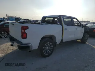 2023 Chevrolet Silverado 1500 LT with VIN 2GCPACED0P1130755, listed as a Copart auction lot 44508825 with Not Provided miles and Salvage Title. Bid and sale history available at DreamBid. Image 3.