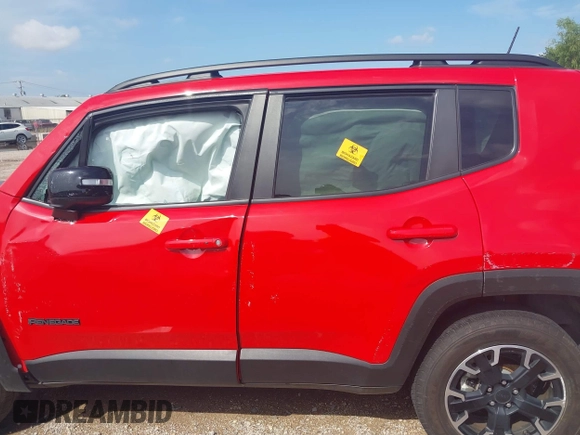 2023 Jeep Renegade Upland with VIN ZACNJDB10PPP69468, listed as a IAAI auction lot 42702802 with Not provided miles and . Bid and sale history available at DreamBid. Image 13.