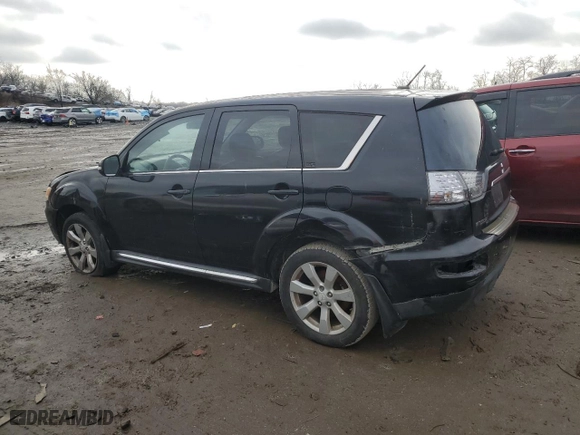 2010 Mitsubishi Outlander GT with VIN JA4JT5AX1AZ014100, listed as a Copart auction lot 85090004 with 221,802 mi miles and Salvage Title. Bid and sale history available at carsss.com. Image 2.