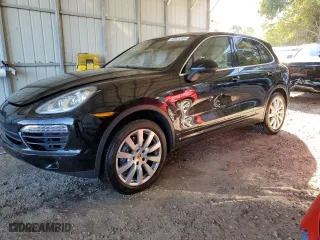 2014 Porsche Cayenne Diesel with VIN WP1AF2A22ELA30782, listed as a Copart auction lot 85501204 with NaN miles and Salvage Title. Bid and sale history available at carsss.com. Image 1.