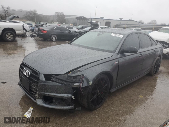 2017 Audi A6 Competition Prestige with VIN WAUF3AFC3HN063663, listed as a Copart auction lot 37885364 with 83,470 mi miles. Bid and sale history available at carsss.com. Image 1.