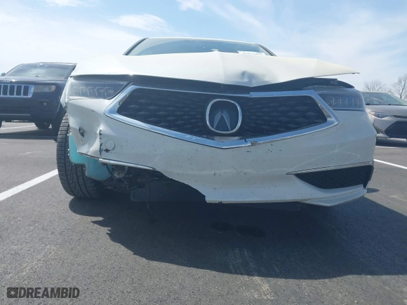 2019 Acura TLX w/Technology Pkg with VIN 19UUB2F47KA007396, listed as a IAAI auction lot 41868526 with 53,511 mi miles. Bid and sale history available at carsss.com. Image 6.