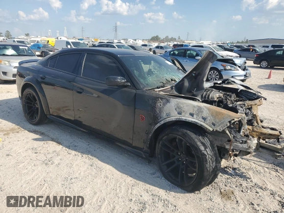 2022 Dodge Charger SRT Hellcat Widebody z VIN 2C3CDXL91NH106016, wystawiony jako Copart lot #72100084 z przebiegiem Nie podano mil oraz Nie do naprawy • Non repairable. Historia ofert i sprzedaży dostępna na DreamBid. Obrazek 4.