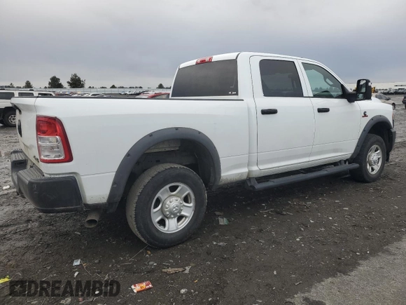 2023 Ram 2500 Tradesman with VIN 3C6UR5CL3PG582280, listed as a Copart auction lot 45697725 with 47,133 mi miles and Salvage title. Bid and sale history available at DreamBid. Image 3.