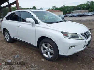 2013 Lexus RX 350 with VIN JTJBK1BA9D2453653, listed as a IAAI auction lot 42597226 with 95,288 mi miles and . Bid and sale history available at DreamBid. Image 1.