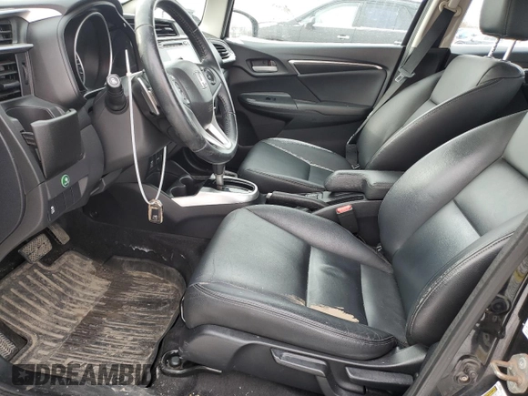 2015 Honda Fit EX-L with VIN 3HGGK5H81FM108568, listed as a Copart auction lot 46256745 with 185,652 mi miles and Salvage Title. Bid and sale history available at carsss.com. Image 7.
