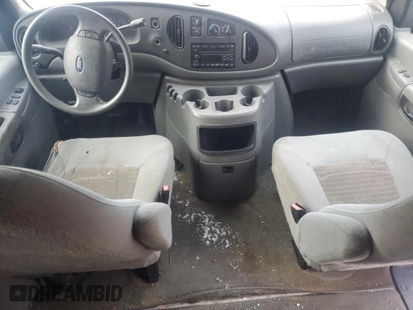 2005 Ford Econoline Passenger XL with VIN 1FBNE31L85HB47326, listed as a Copart auction lot 88312785 with Not Provided miles and Salvage Title. Bid and sale history available at carsss.com. Image 8.