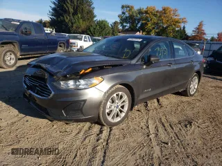2019 Ford Fusion Hybrid SE with VIN 3FA6P0LU6KR263204, listed as a Copart auction lot 63937812 with 75,957 mi miles. Bid and sale history available at carsss.com. Image 2.