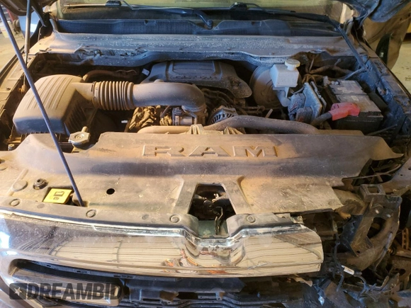 2021 Ram 1500 Big Horn with VIN 1C6SRFBT3MN560118, listed as a Copart auction lot 47117855 with 65,875 mi miles and Salvage Title. Bid and sale history available at carsss.com. Image 12.