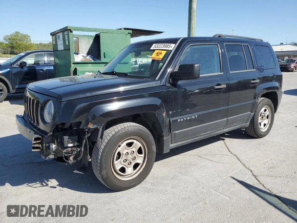 2015 Jeep Patriot Sport z VIN 1C4NJPBB4FD139804, wystawiony jako Copart lot #53223985 z przebiegiem 138 960 mil mil oraz Szkoda całkowita • Salvage title. Historia ofert i sprzedaży dostępna na DreamBid. Obrazek 1.