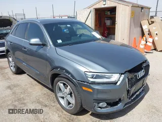 2015 Audi Q3 Premium Plus with VIN WA1EFCFSXFR011133, listed as a IAAI auction lot 42545916 with 82,980 mi miles and . Bid and sale history available at DreamBid. Image 1.