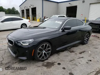 2022 BMW 2 Series 230i with VIN 3MW23CM07N8C37171, listed as a Copart auction lot 58351435 with 29,834 mi miles and Salvage title. Bid and sale history available at DreamBid. Image 1.