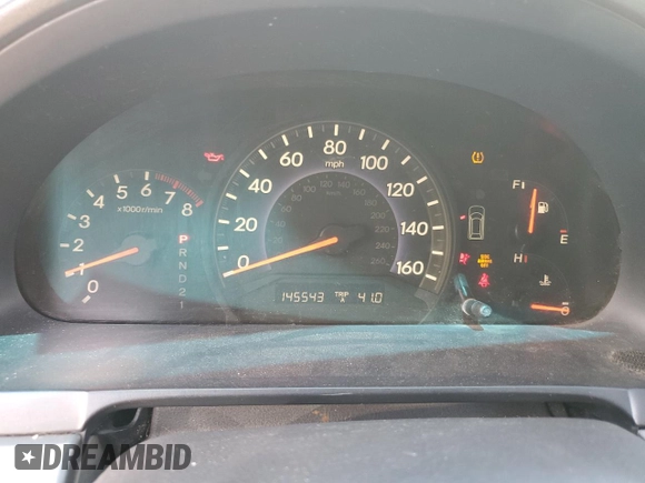 2010 Honda Odyssey EX-L with VIN 5FNRL3H76AB025439, listed as a Copart auction lot 50602055 with 145,543 mi miles and Salvage Title. Bid and sale history available at DreamBid. Image 9.
