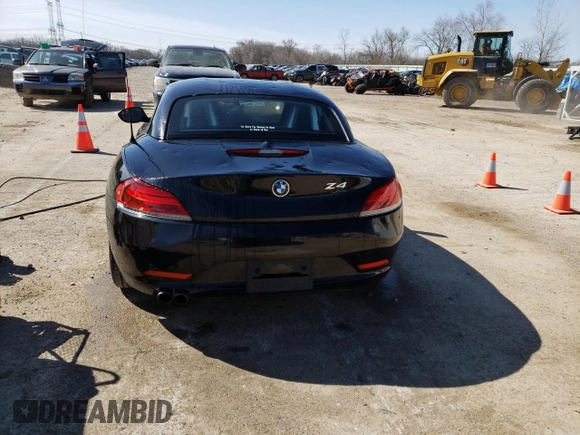 2015 BMW Z4 sDrive28i with VIN WBALL5C55FP557752, listed as a Copart auction lot 47733293 with 48,882 mi miles. Bid and sale history available at carsss.com. Image 6.