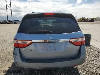 2012 Honda Odyssey EX-L with VIN 5FNRL5H6XCB041293, listed as a Copart auction lot 51707715 with 147,322 mi miles and Salvage Title. Bid and sale history available at carsss.com. Image 6.