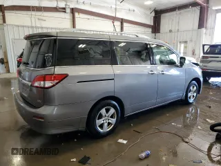 2011 Nissan Quest SL z VIN JN8AE2KP6B9007548, wystawiony jako Copart lot #56026055 z przebiegiem 154 003 mil mil oraz Czysty tytuł • Clean title. Historia ofert i sprzedaży dostępna na DreamBid. Obrazek 3.
