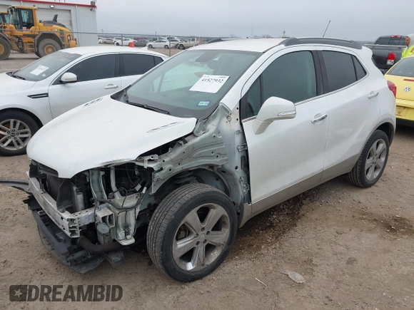 2016 Buick Encore with VIN KL4CJASB8GB716863, listed as a IAAI auction lot 41527932 with 105,937 mi miles. Bid and sale history available at carsss.com. Image 2.
