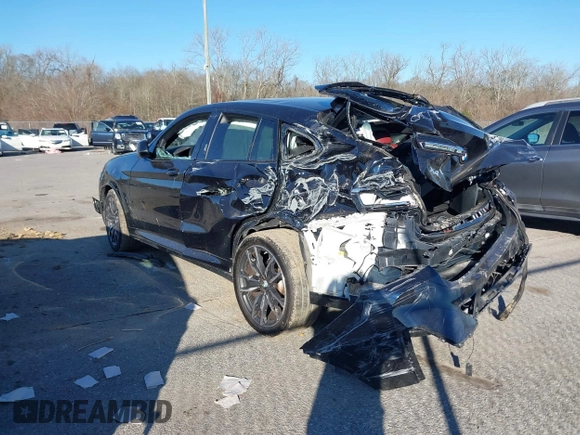2023 BMW X4 xDrive30i with VIN 5UX33DT00P9S00002, listed as a IAAI auction lot 41674075 with 30,442 mi miles and . Bid and sale history available at DreamBid. Image 3.