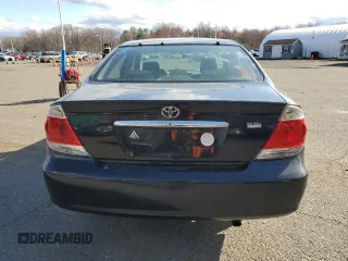 2006 Toyota Camry STD with VIN JTDBE32K163053307, listed as a Copart auction lot 52762575 with 197,335 mi miles and Salvage Title. Bid and sale history available at carsss.com. Image 6.
