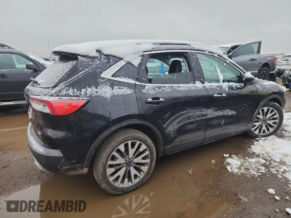 2021 Ford Escape Titanium Hybrid with VIN 1FMCU0DZ7MUA37521, listed as a Copart auction lot 79881664 with 64,996 mi miles and Clean title. Bid and sale history available at DreamBid. Image 3.