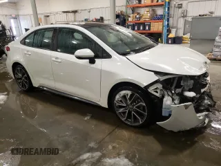 2021 Toyota Corolla SE with VIN 5YFP4MCE2MP074176, listed as a Copart auction lot 44899795 with 69,400 mi miles and Salvage Title. Bid and sale history available at DreamBid. Image 4.