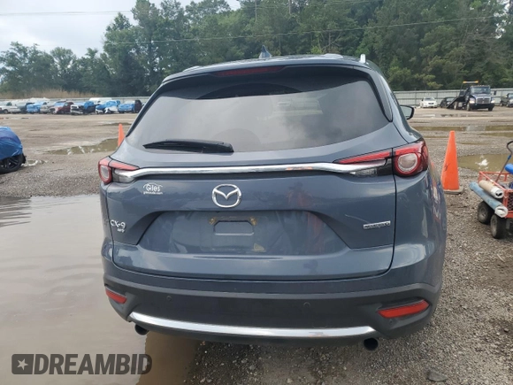 2022 Mazda CX-9 Carbon Edition with VIN JM3TCBDY5N0611396, listed as a Copart auction lot 61354825 with 82,780 mi miles and Salvage title. Bid and sale history available at DreamBid. Image 6.