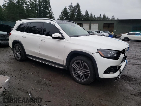 2021 Mercedes-Benz GLS 450 with VIN 4JGFF5KE1MA429710, listed as a Copart auction lot 80342473 with 73,469 mi miles and . Bid and sale history available at DreamBid. Image 4.