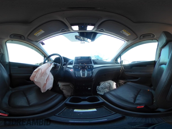 2019 Honda Odyssey Elite with VIN 5FNRL6H92KB089949, listed as a IAAI auction lot 42217646 with 61,193 mi miles and . Bid and sale history available at DreamBid. Image 18.