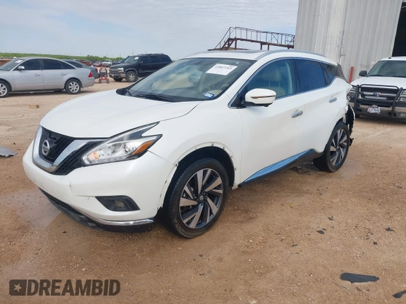 2018 Nissan Murano SV with VIN 5N1AZ2MG9JN167292, listed as a IAAI auction lot 42007243 with 141,191 mi miles and . Bid and sale history available at carsss.com. Image 18.
