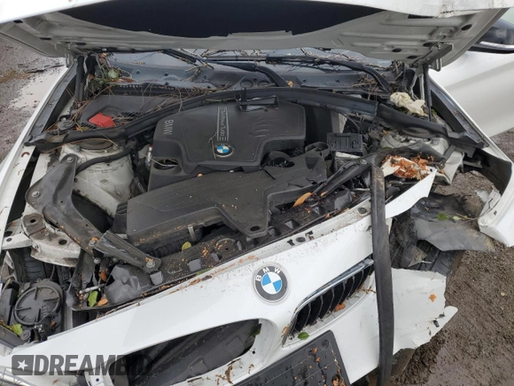2014 BMW 4 Series 428i with VIN WBA3V7C59EJ872481, listed as a Copart auction lot 82449884 with 82,303 mi miles and Salvage title. Bid and sale history available at DreamBid. Image 11.