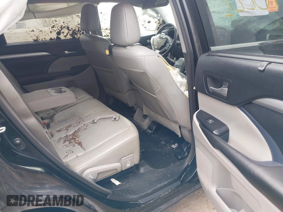 2017 Toyota Highlander XLE with VIN 5TDJZRFH3HS442906, listed as a IAAI auction lot 41840222 with 141,825 mi miles and . Bid and sale history available at DreamBid. Image 8.