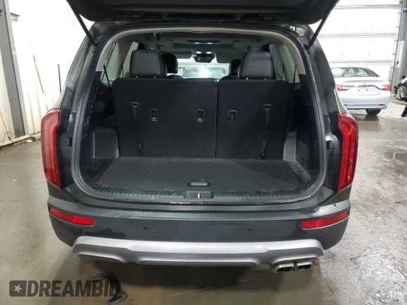 2022 Kia Telluride S with VIN 5XYP6DHCXNG285875, listed as a Copart auction lot 47602445 with 43,214 mi miles and Salvage title. Bid and sale history available at DreamBid. Image 6.