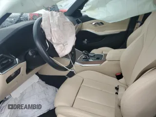 2019 BMW 3 Series 330i xDrive with VIN 3MW5R7J55K8B02348, listed as a Copart auction lot 56358215 with Not provided miles and Salvage title. Bid and sale history available at DreamBid. Image 7.