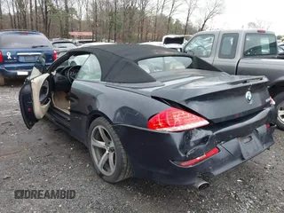 2008 BMW 6 Series 650i with VIN WBAEB53598CX63873, listed as a IAAI auction lot 41247667 with 283,230 mi miles. Bid and sale history available at carsss.com. Image 6.