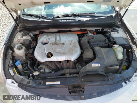 2012 Hyundai Sonata Hybrid z VIN KMHEC4A43CA059186, wystawiony jako Copart lot #55575405 z przebiegiem 217 801 mil mil oraz Szkoda całkowita • Salvage title. Historia ofert i sprzedaży dostępna na DreamBid. Obrazek 11.