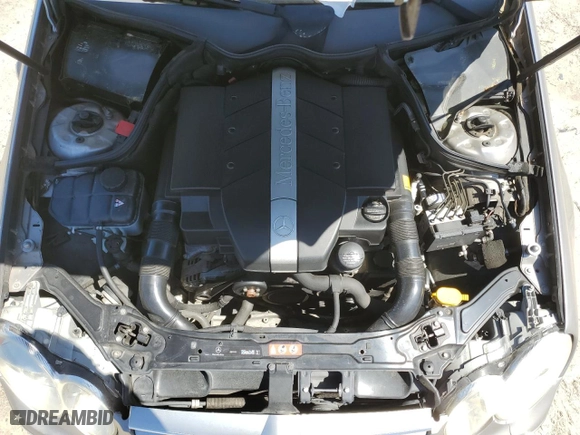 2005 Mercedes-Benz CLK-Class 3.2L with VIN WDBTJ65J95F129288, listed as a Copart auction lot 52433525 with 133,344 mi miles and Salvage Title. Bid and sale history available at carsss.com. Image 11.