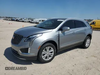 2024 Cadillac XT5 FWD Luxury with VIN 1GYKNAR44RZ752034, listed as a Copart auction lot 74741184 with 1,847 mi miles and Salvage title. Bid and sale history available at DreamBid. Image 1.