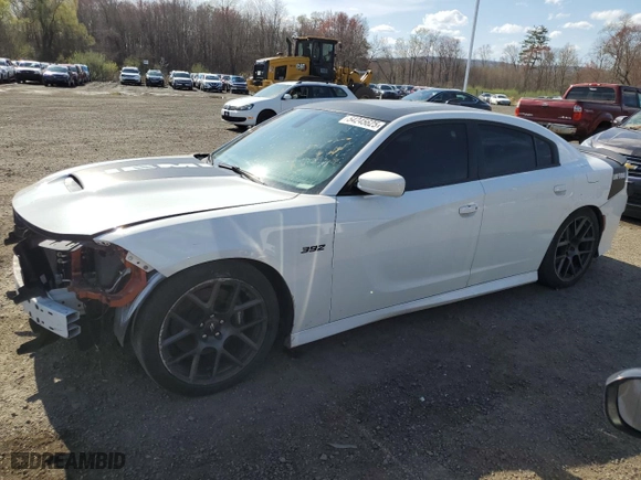 2019 Dodge Charger Scat Pack with VIN 2C3CDXGJ5KH558762, listed as a Copart auction lot 54245625 with 57,123 mi miles and Clean Title. Bid and sale history available at carsss.com. Image 1.