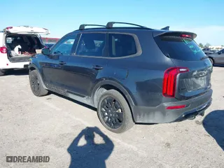 2021 Kia Telluride SX with VIN 5XYP5DHCXMG141003, listed as a IAAI auction lot 41440249 with 120,398 mi miles. Bid and sale history available at carsss.com. Image 3.