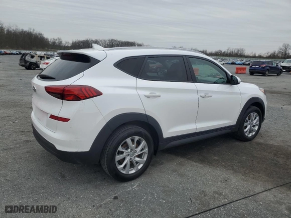 2019 Hyundai Tucson Value with VIN KM8J33A41KU979274, listed as a Copart auction lot 51645475 with 122,666 mi miles and Clean Title. Bid and sale history available at carsss.com. Image 3.