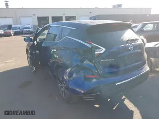 2020 Nissan Murano S with VIN 5N1AZ2AJ1LN152482, listed as a IAAI auction lot 41436555 with 92,639 mi miles. Bid and sale history available at carsss.com. Image 3.
