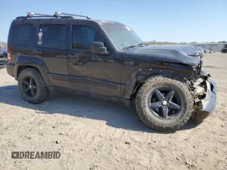 2008 Jeep Liberty Limited with VIN 1J8GN58K28W164242, listed as a Copart auction lot 50615085 with 217,102 mi miles and Salvage Title. Bid and sale history available at DreamBid. Image 4.