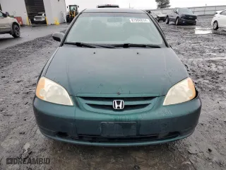 2002 Honda Civic LX with VIN 1HGEM21502L045829, listed as a Copart auction lot 81906834 with 269,548 mi miles and Salvage Title. Bid and sale history available at carsss.com. Image 5.