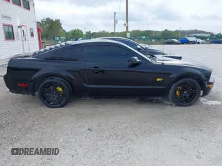 2007 Ford Mustang GT Deluxe with VIN 1ZVFT82HX75212885, listed as a IAAI auction lot 41451483 with 158,566 mi miles. Bid and sale history available at carsss.com. Image 13.
