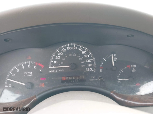 2000 Chevrolet Malibu LS with VIN 1G1NE52J1Y6165986, listed as a IAAI auction lot 42119874 with 118,073 mi miles. Bid and sale history available at carsss.com. Image 7.