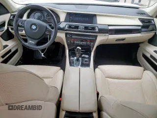 2011 BMW 7 Series 750Li with VIN WBAKB8C58BCY65645, listed as a Copart auction lot 57612775 with 69,670 mi miles and Salvage title. Bid and sale history available at DreamBid. Image 8.
