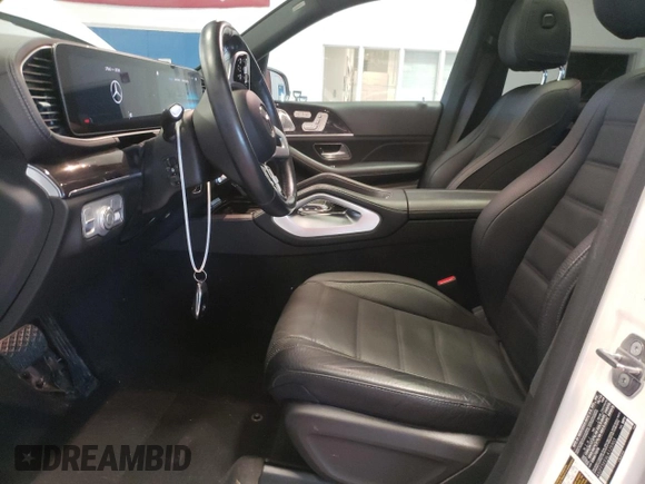 2020 Mercedes-Benz GLS with VIN 4JGFF5KE6LA125903, listed as a Copart auction lot 44027823 with 22,756 mi miles. Bid and sale history available at carsss.com. Image 7.